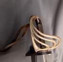 Sabre d'officier d'infanterie - Modele 1882 - Calotte monogrammée. Avec dragonne