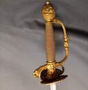 Copie ancienne d'épée Louis XV, avec lame pour l'escrime de spectacle