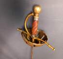 Rapières à tasse à 2 quillons en bronze + dague main gauche aux serpents, occasion.