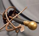 Rapière d'occasion type Pappenheimer pour l'escrime de spectacle