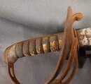 Lot de 2 sabres anglais: fusilier modèle 1827, sans fourreau et autre modèle avec fourreau