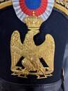Shako d'officier d'infanterie de la garde, cuivreries du XIX ème siècle, d'origine.