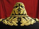 Petite tenue de maréchal d'Empire - Intérieurs des retroussis brodés