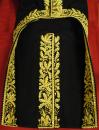 Petite tenue de maréchal d'Empire - Intérieurs des retroussis brodés