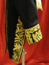 Petite tenue de maréchal d'Empire - Intérieurs des retroussis brodés