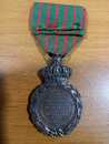 Médaille de Sainte-Hélène - Pièce originale avec ruban ancien