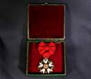 Premier Empire, Légion d'Honneur, copie d'Aigle d'Or (officier) du 1er type, dans un coffret ancien.