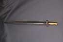 Rosalie. Baionette pour fusil Lebel. Quillon supprimé. Poignée bronze. Fourreau et garde oxydés.