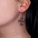 Boucles d'oreille Croix des croisés