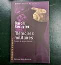 Baron Séruzier Mémoires militaires. Éditions Jacob Duvernet
