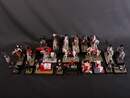 Quel roman que ma vie! Ensemble de 22 figurines sur l'incroyable trajectoire de l'Empereur Napoléon 1er.