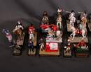 Quel roman que ma vie! Ensemble de 22 figurines sur l'incroyable trajectoire de l'Empereur Napoléon 1er.