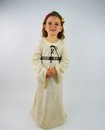 Robe enfant en coton Piccola Donna - BLEU ou ECRUE