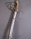 Sabre d'officier, dérivé du An XI troupe, cavalerie légère à la chasseur, 1er Empire 