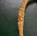 Épée d'officier d'état major Empire. Dorure d'origine, cuir d'origine.