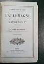 L'Allemagne sous Napoléon 1er. Alfred Rambaud