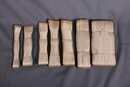 Tresse plate Or mi-fin - 2, 3, 4, 5, 8, 12 et 20 mm - Fab. Française ancienne - 