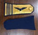 Paire d'épaulettes de colonel de l'armée de l'air. Pour la tenue de gala ou le spencer. Neuves de stock