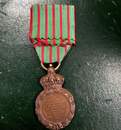 Médaille de Sainte-Hélène - Pièce originale avec ruban ancien