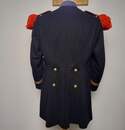 Uniforme, Grande Tenue, d'élève officier de Saint Cyr. Veste avec épaulettes rouges, culotte et shako complet.