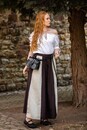 Jupe Anya Bicolore NOIR/BRUN CLAIR ou NOIR/ECRU