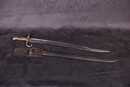 Baionette sabre pour Chassepot. Second Empire recyclé Allemagne(?)