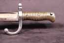 Baionette sabre pour Chassepot. Second Empire recyclé Allemagne(?)