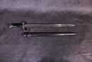 Baionette pour fusil Berthier Mousqueton 1892. Deuxième Type avec quillon 