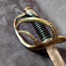 Sabre du type d'artillerie, modèle 1822 modifié 1889. Monogrammé. Delorme Paris