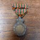 Médaille de Sainte-Hélène - Pièce originale avec ruban d'origine dans une jolie boite ancienne
