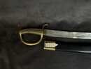 Sabre briquet du 1er tiers du XIX ème siècle avec fourreau neuf au modèle.