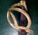 Sabre d'officier supérieur de cavalerie légère, 3 ème republique avant 1882.