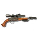 Pistolet à Silex et lunette de visée 