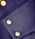 Charivari neuf jamais porté, en whipcord/twill, pour officier portant une tenue à boutons 
