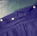 Charivari neuf jamais porté, en whipcord/twill, pour officier portant une tenue à boutons 