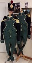 Canonnier garde côte, officier, 1806-1812, avec épaulettes dorées et shako