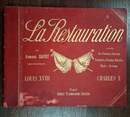 La Restauration par Armand Dayot. Flammarion 