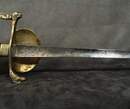 Épée au motif de combat de cavaliers. Combat Guindey/Louis de Prusse à Saafeld?