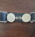 Ceinturon porte sabre d'officier à boutons 