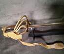 Sabre d'officier pour l'état major et les officiers généraux, utilisé sous la 3 ème république, avec dragonne.