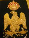 Sabretache de grande tenue de général de brigade de cavalerie légère - 2ème version