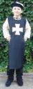 Tabard enfant - Noir croix blanche ou rouge