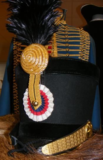 Officier du 5ème hussard - Shako Empire