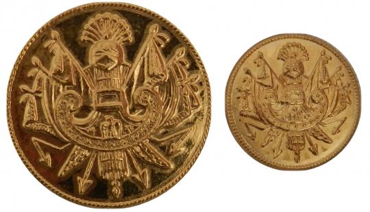 Boutons de général d'Empire - FAB. FRANÇAISE DE QUALITÉ - L'unité