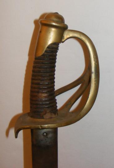 Sabre troupe modele 1822 droit.
