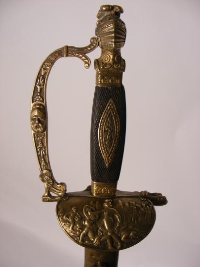 Épée d'officier 1er empire, Horaces et Curiaces