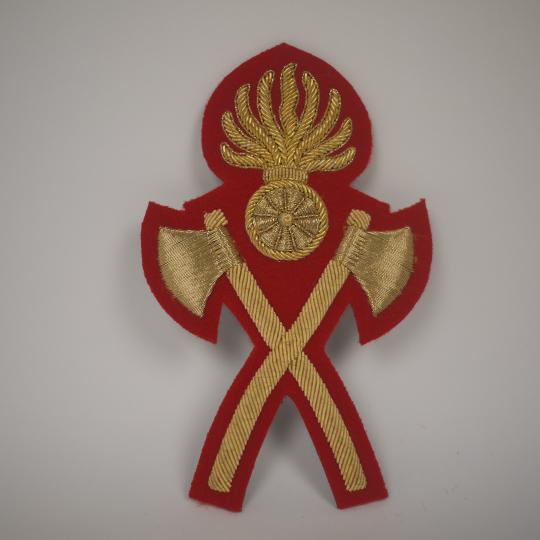 Broderie de manche pour sapeur - L'unité