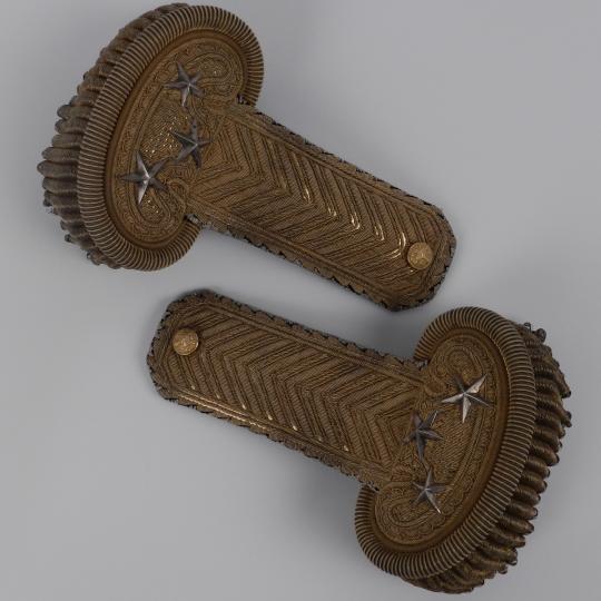 Épaulettes de général de division 3e république