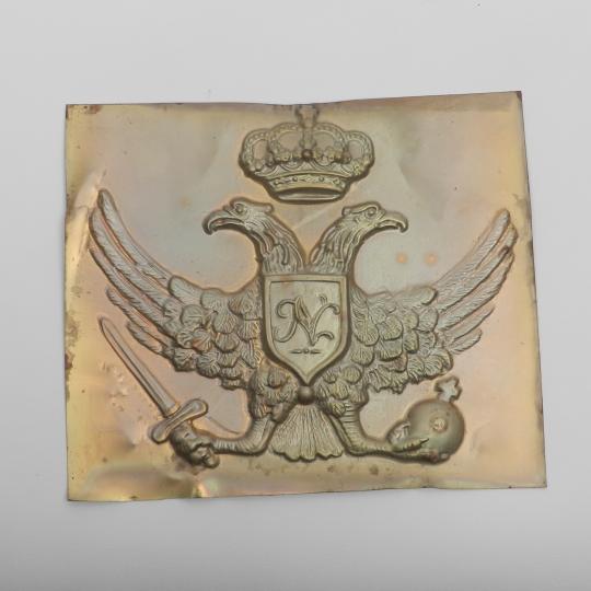 Autriche, plaque de coiffure non détourée