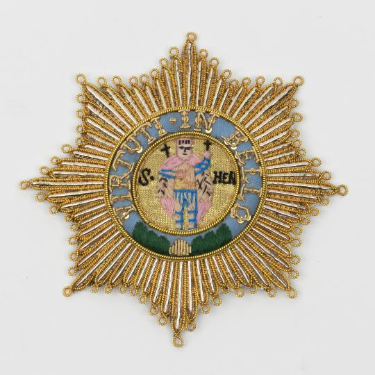 Saxe : grand croix de l'ordre militaire de Saint Henri de Saxe
